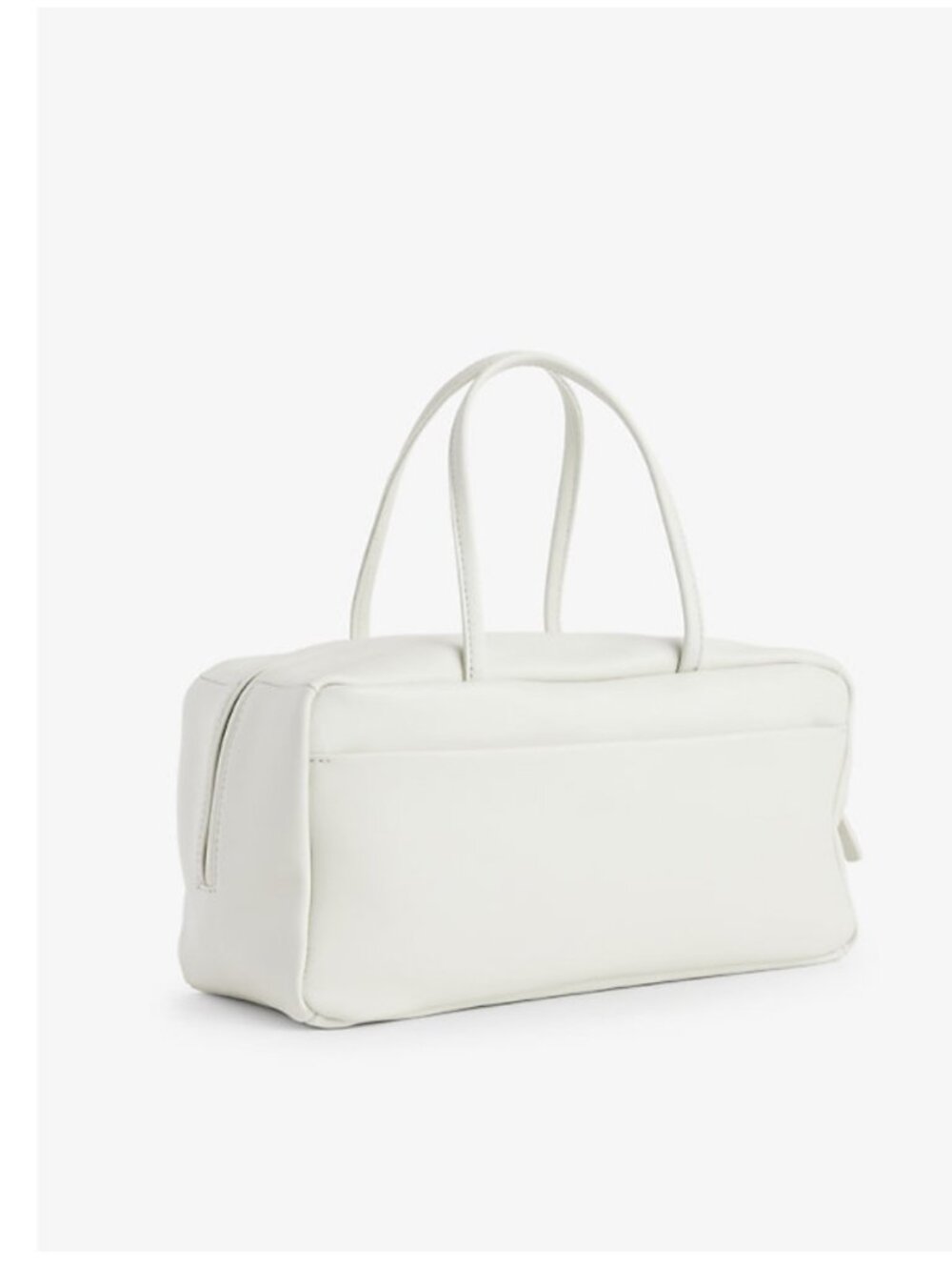 Nothing Written brand Pocket Tote Lambskin Bag in color Salt